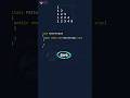 Java Number Pattern in 60 Seconds! #shorts #java #softethics