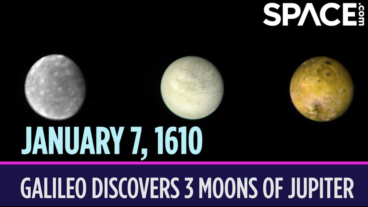 OTD In Space – January 7: Galileo Discovers 3 Moons Of Jupiter - YouTube