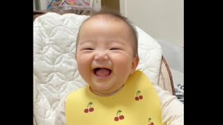 【癒される】赤ちゃん笑いすぎ！爆笑の理由は概要欄にて #Shorts Funny Baby Laughing Video