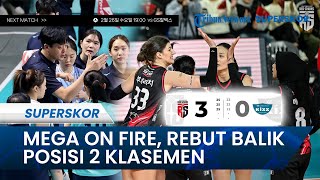 FULLSET HASIL VOLI KOREA! Megawati On Fire, Red Sparks Rebut Posisi 2 Klasemen usai Libas GS Caltex