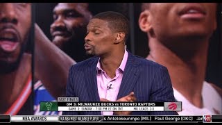 Chris Bosh: Can Giannis lead Bucks beat Raptors in Game 3 East Finals | NBA Game Time