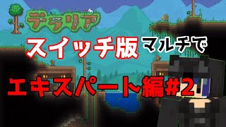 テラリア　スイッチ版マルチ　持ち込みなしエキスパートの世界へ　#2