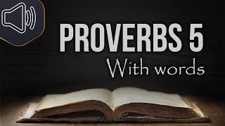 The book of Proverbs chapter 5 KJV | Audio Bible