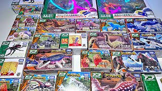 Takara Tomy Animals \u0026 Dinosaurs Toys - Elephant, Lion, T-Rex, Megalodon, Ankylosaurus, Giraffe