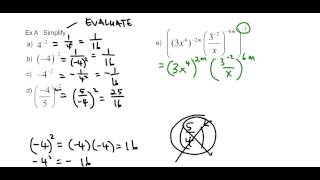 Ms Ma's Grade 11 Functions 4.2-4.3: Integer and Rational Exponents