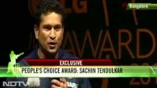 LG ICC Awards 2010 - Sachin Tendulkar - People's Choice Award