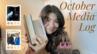 Monthly Reading + Movie Log | October 2023