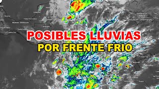 🚨🚨 ALERTA....INGRESO DE HUMEDAD Y AIRE FRIO DEJARÁ POSIBLES LLUVIAS EN  CENTROAMERICA 🚨🚨