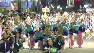 徳島・阿波踊り　奴連　「流し踊り」　2014年　Awa-odori (Awa dance) in Tokushima