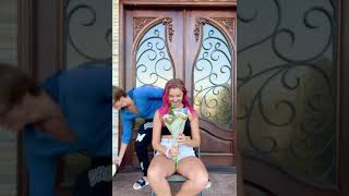 I told her to choose a side 😂 #shorts #funny #prank