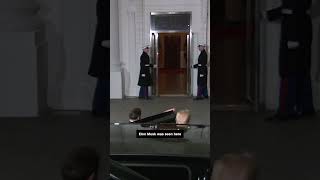 Trump arrives back home to White House