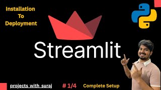 # 1/4: Streamlit Tutorial for Beginners : Install Python, VS Code & Why Streamlit