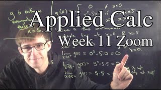 Applied Calc Tuesday Zoom #11, section 10