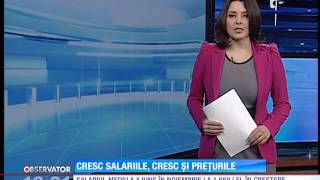 Cresc salariile, cresc şi preţurile