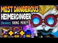 Heimerdinger but I'm too dangerous for my own good! (DEATHCAP RUSH IS GOD TIER)