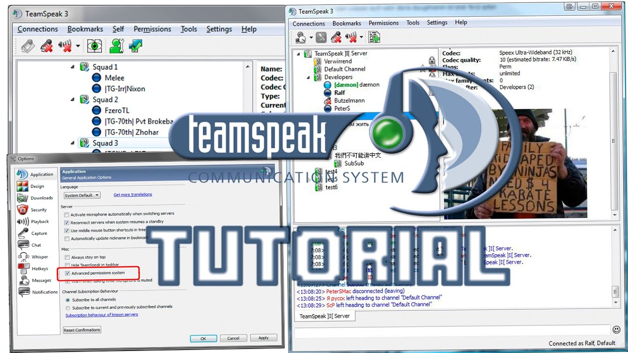 Tutorial Base Teamspeak 3 Ita Youtube