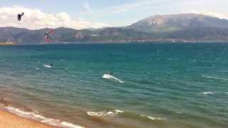 Hang Glide Surfers Paradise in Nafpaktos, May 2013 - HD