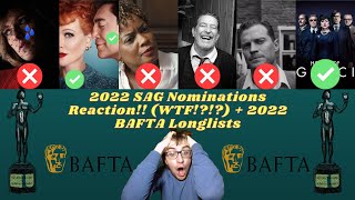2022 SAG Nominations Reaction!! (WTF!?!?) + 2022 BAFTA Longlists