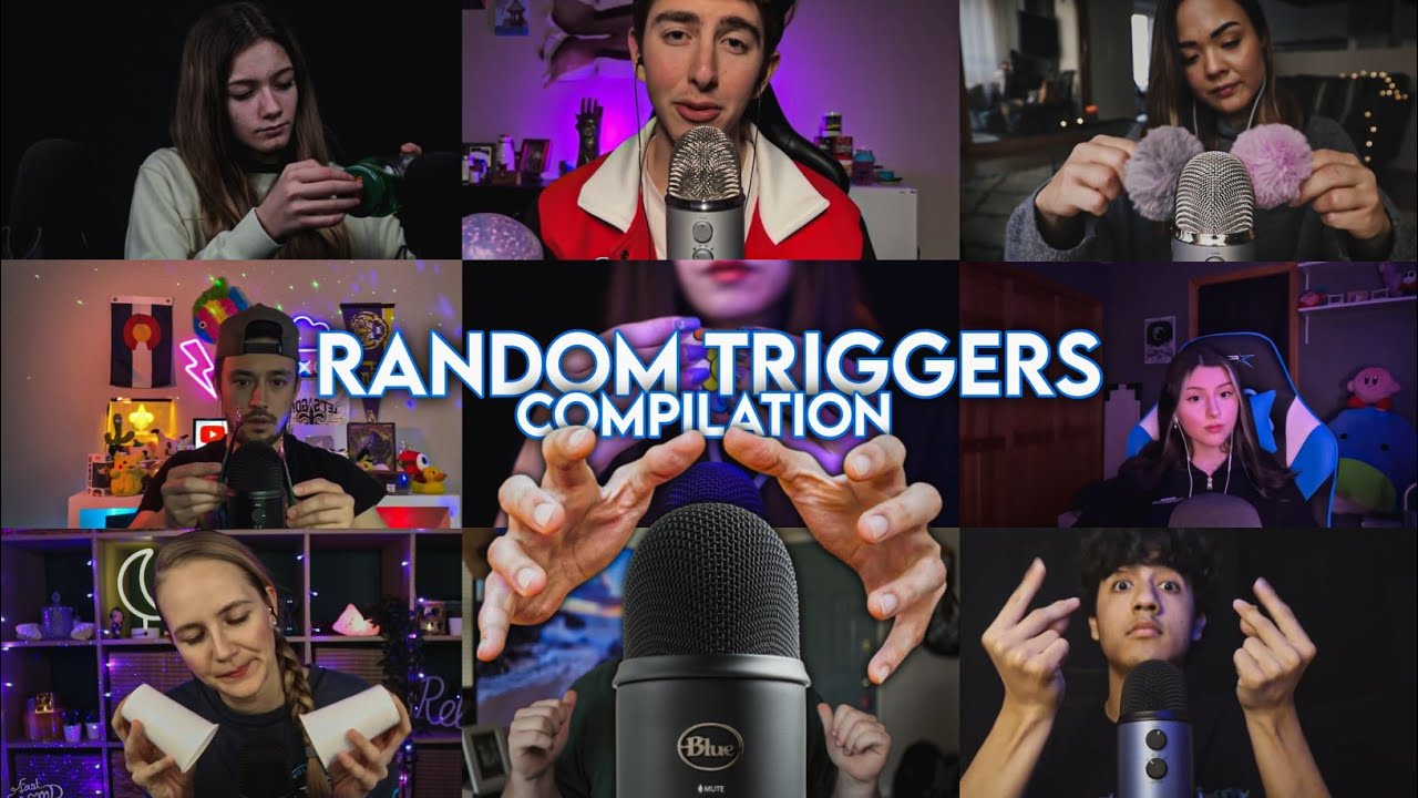 Asmr Random Triggers Compilation Fast Aggressive Asmr Youtube