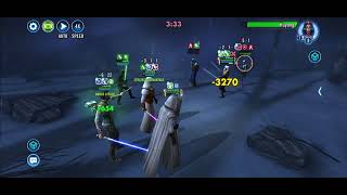Jedi Knight Revan lead vs GLAT with Wat GAC