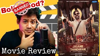 Jagame Thandhiram HINDI REVIEW || Dhanush Netflix India Movie || #Jagamethandhiramreview || Dhanush