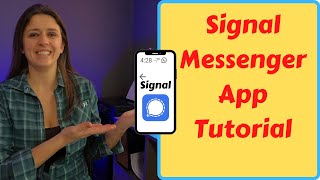 Signal Private Messenger App - (Signal) Beginners Tutorial Video 2021