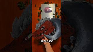 How did I make my newest dragon puppet so strong??? #fyp #dragonpuppets #art