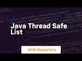 java thread safe list