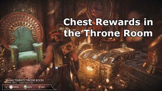 MK11 Krypt - All Chest Rewards in ShangTsung's Throne Room and his Treasure Caches