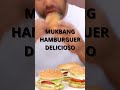 MUKBANG HAMBURGUER DELICIOSO #mukbang