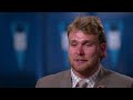 wisconsin offensive lineman jack nelson thinks badgers can blast off nbc sports