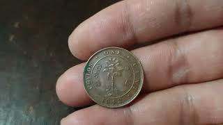 1942 One Cent Ceylon, not the tea but its the former name of Sri Lanka