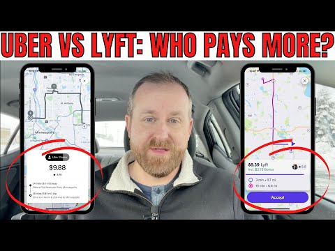 Uber vs Lyft | Who pays MORE for prepaid rates?