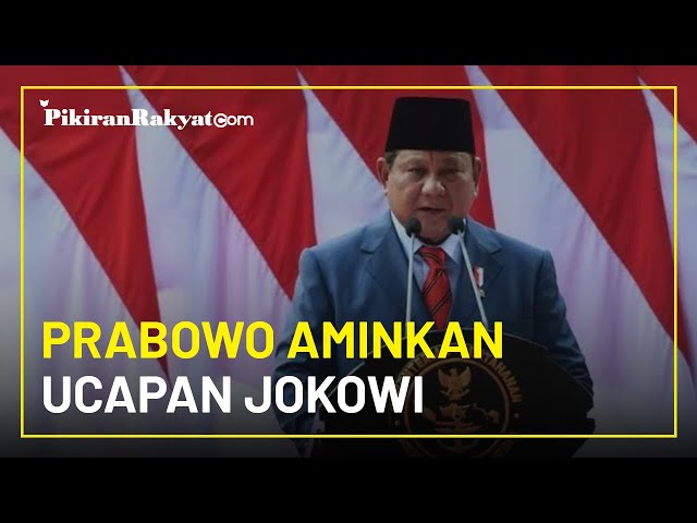 Kala Prabowo Subianto Aminkan Ucapan Jokowi Soal Jatah Pilpres 2024 ...