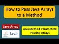 How to pass Java array to a method? | Java Array (Java Array Pass to Method) | Java Tutorial