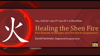 Healing the Shen Fire: Five Element Archetypes and Five Spirits Acupuncture