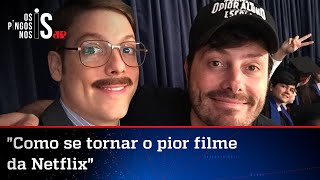 Danilo Gentili e Fábio Porchat debocham de críticas a filme