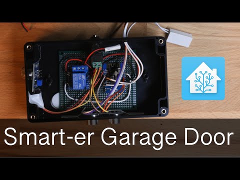 DIY Smart Garage Door Opener – Auto Open/Close, Temperature, Voice Control and More