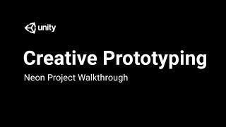 Creative Prototyping: Neon Walkthrough - Timeline & Cinemachine [5/6] Live 2017/1/10