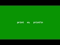 Chapter 1: print vs println