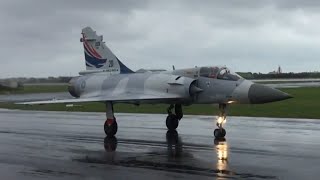 ROCAF M2000-5幻象戰機接機20週年彩繪機 降落滑行至機坪 | 20171125新竹空軍基地開放 |