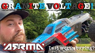 Arrma Granite Voltage!//This is how an RC can turn a crap day into a great day!//