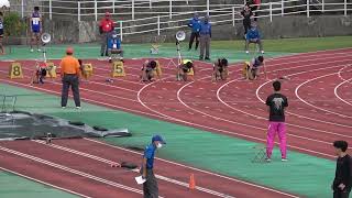 2022 沖縄県民体育大会  男子100ｍ  予選2組