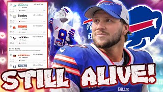 Buffalo Bills Playoff & Super Bowl Hopes Are Still Alive!