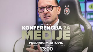 Konferencija za medije | Predrag Mijatović