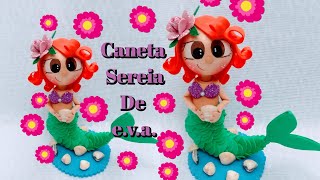 #diy Caneta Ariel de e.v.a.