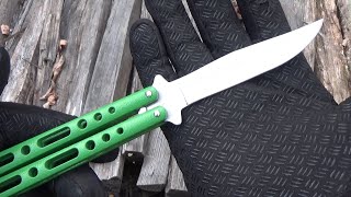 Benchmark BM010 Butterfly Knife ($30) Review - US Made Budget Beginner Balisong