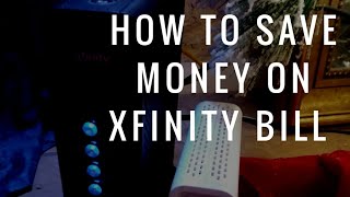 How To Save Money On Xfinity Bill Getting Your Owned Modem