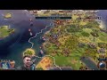 america vs england civilization 6 ai only 1v1 civ 6 gameplay teddy vs victoria