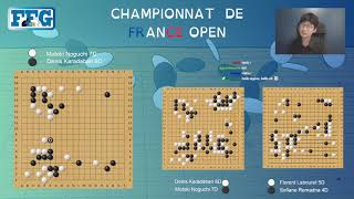 Championnat de France Open 2023 -- Ronde 6 -- commentaires Inseong Hwang 8D [EN]